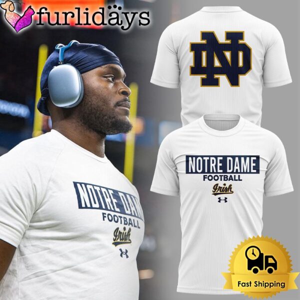 NCAA Notre Dame Fighting Irish Football Under Armour T Shirt