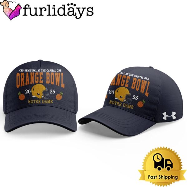 NCAA Notre Dame Fighting Irish Orange Bowl 2025 Baseball Cap