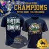 NCAA Notre Dame Fighting Irish Sugar Bowl Champion 2025 Navy T Shirt