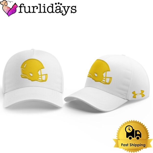 NCAA Notre Dame Football Coach Marcus Freeman White Baseball Cap