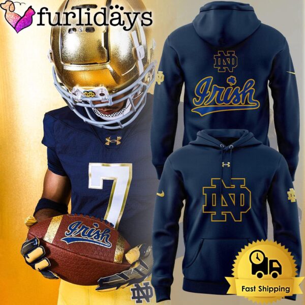 NCAA Notre Dame New Limited Edition Navy Hoodie