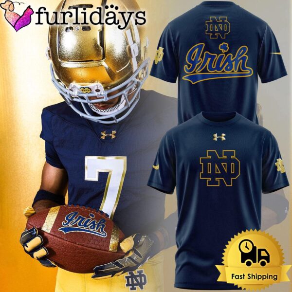 NCAA Notre Dame New Limited Edition Navy T Shirt