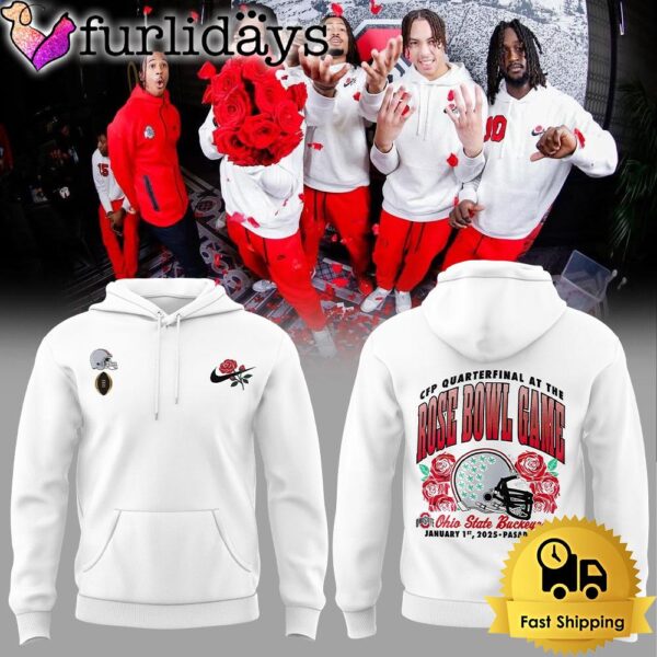 NCAA Ohio State Buckeyes Rose Bowl Game Limited Edition Hoodie