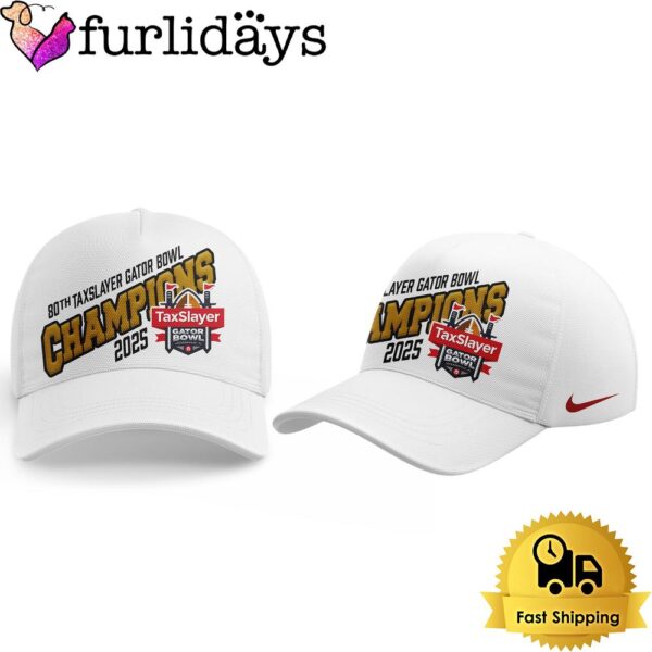 NCAA Ole Miss Rebels Football 80th Taxslayer Gator Bowl Champs 2025 Baseball Cap