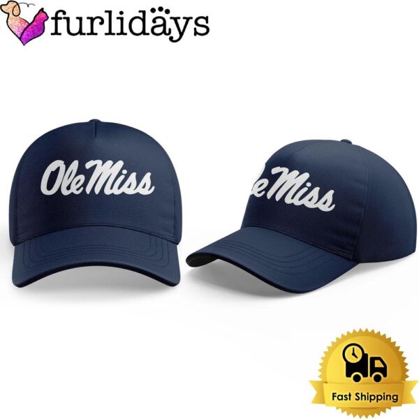 NCAA Ole Miss Rebels Football Limited Edition Navy Baseball Cap