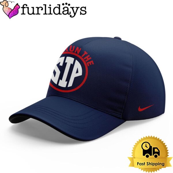 NCAA Ole Miss Rebels Football Sip Made Limited Edition Navy Baseball Cap