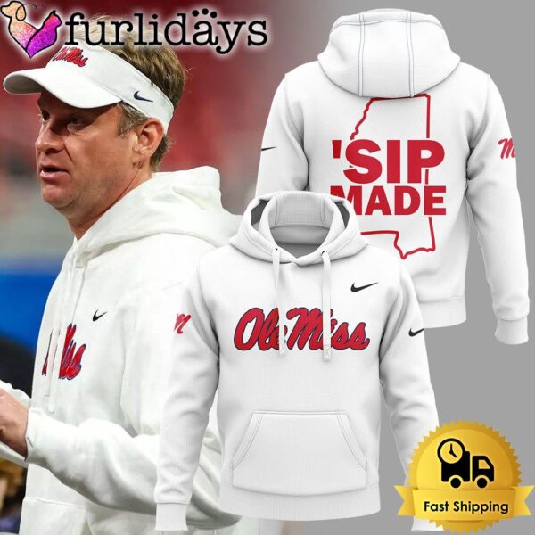 NCAA Ole Miss Rebels Football Welcome To The Sip Coach Joe Cox Hoodie