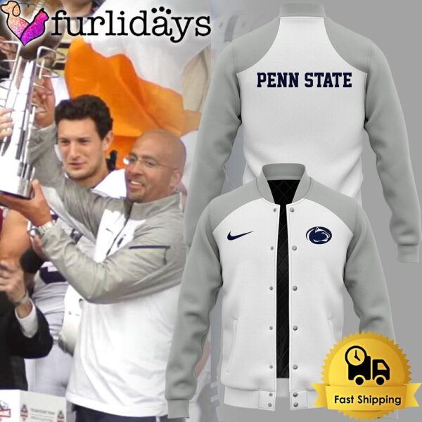 NCAA Penn State Nittany Lions Coach James Franklin New Baseball Jacket