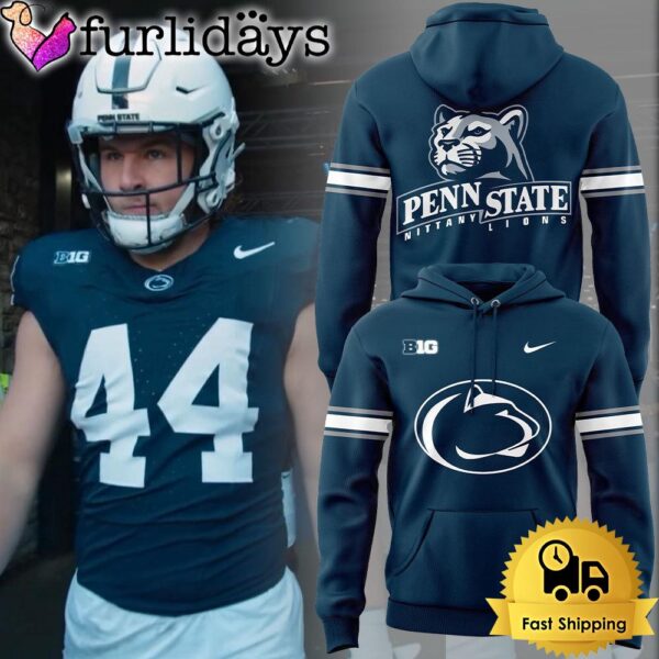 NCAA Penn State Nittany Lions Football Big Limited Edition Navy Hoodie