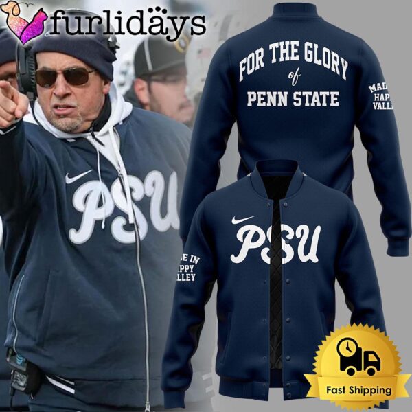 NCAA Penn State Nittany Lions For The Flory Limited Edition Baseball Jacket