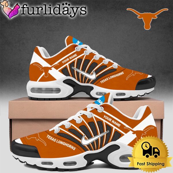 NCAA Texas Longhorns Football Limited Edition Custom Air Max Plus Shoes