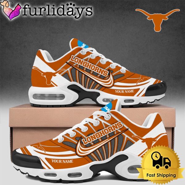 NCAA Texas Longhorns Football Logo Team Limited Edition Custom Air Max Plus Shoes