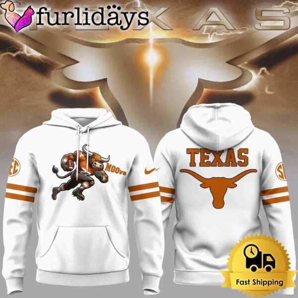 NCAA Texas Longhorns Football Mascot Moove Limited Edition Hoodie