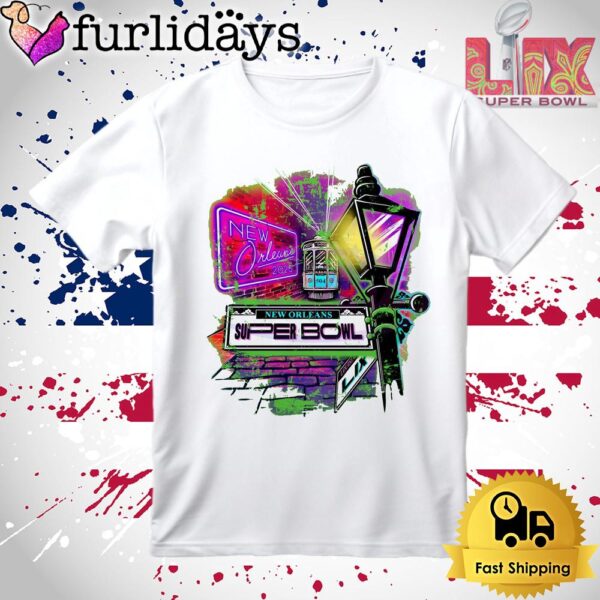 New Orleans 2025 Super Bowl Lix T Shirt