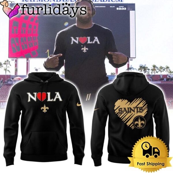 New Orleans Saints Nola 2025 Limited Edition Hoodie