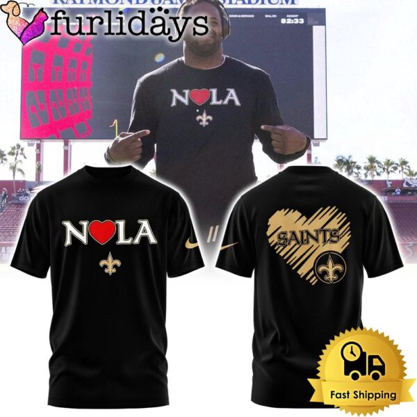 New Orleans Saints Nola 2025 Limited Edition T Shirt