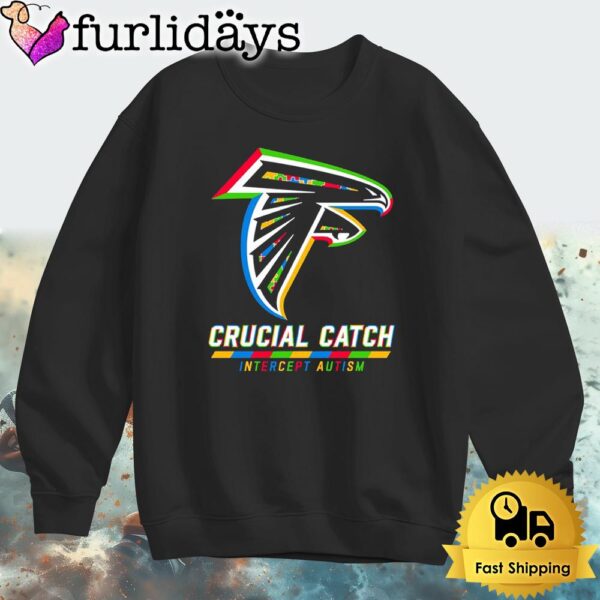 NFL Atlanta Falcons Autism Awareness T Shirt Crucial Catch