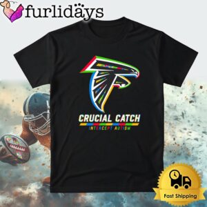 NFL Atlanta Falcons Autism Awareness T Shirt Crucial Catch