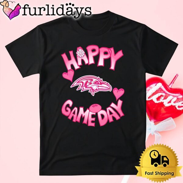 NFL Baltimore Ravens Happy GameDay Valentine’s Day T Shirt