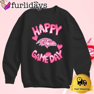 NFL Baltimore Ravens Happy GameDay Valentine's Day T Shirt