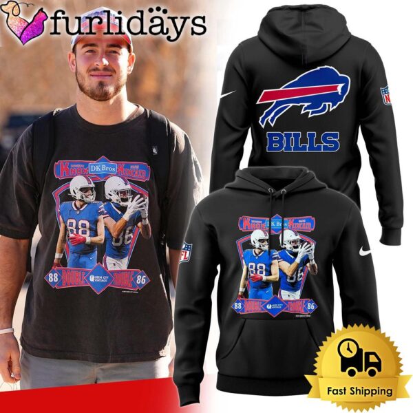 NFL Buffalo Bills Exclusive Dawson Knox And Dalton Kincaid Double Trouble Hoodie