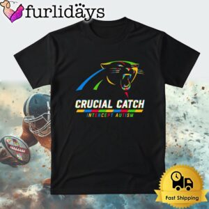 NFL Carolina Panther Autism Awareness T Shirt Crucial Catch