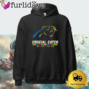 NFL Carolina Panther Autism Awareness T Shirt Crucial Catch