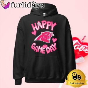 NFL Carolina Panthers Happy GameDay Valentine's Day T Shirt