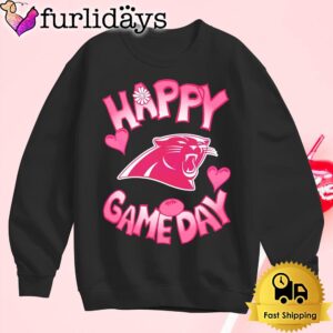 NFL Carolina Panthers Happy GameDay Valentine's Day T Shirt