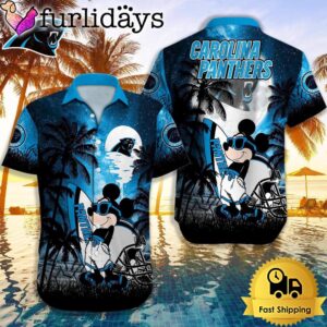 NFL Carolina Panthers Mickey Mouse Summer…