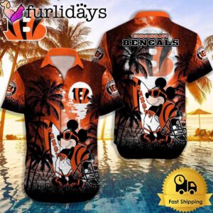 NFL Cincinnati Bengals Mickey Mouse Summer…