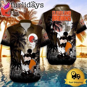 NFL Cleveland Browns Mickey Mouse Summer…