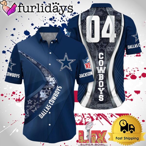 NFL Dallas Cowboys Super Bowl LIX Fans Custom Hawaiian Shirt