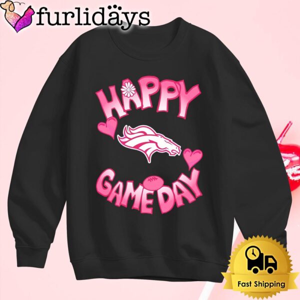 NFL Denver Broncos Happy GameDay Valentine’s Day T Shirt