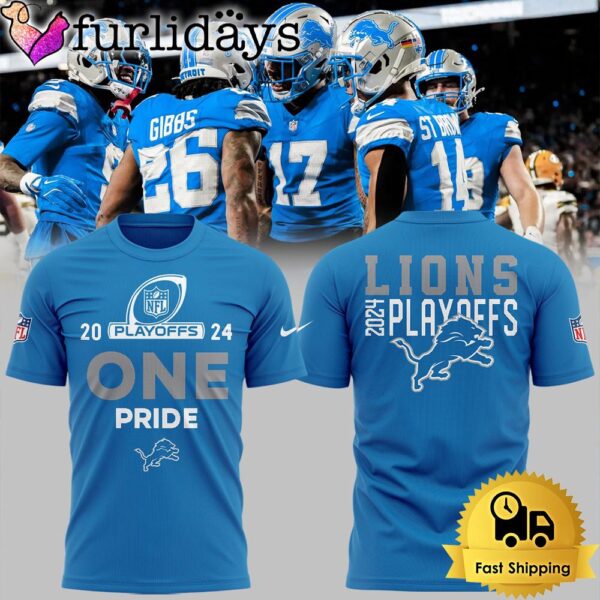 NFL Detroit Lions 2024 NFL Playoffs Limited Edition T Shirt