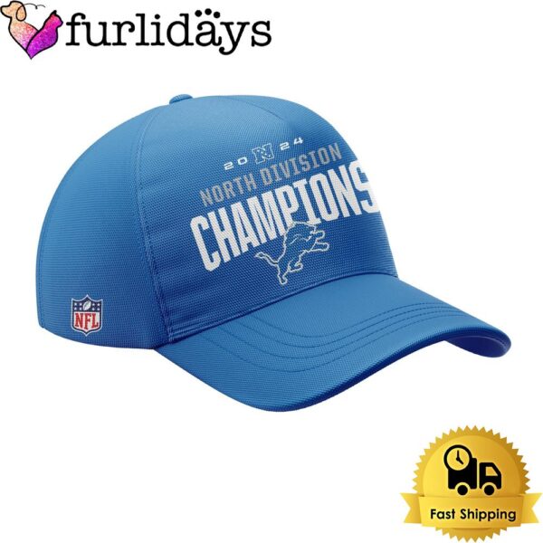 NFL Detroit Lions Football NFC North Division Champions Navy Cap