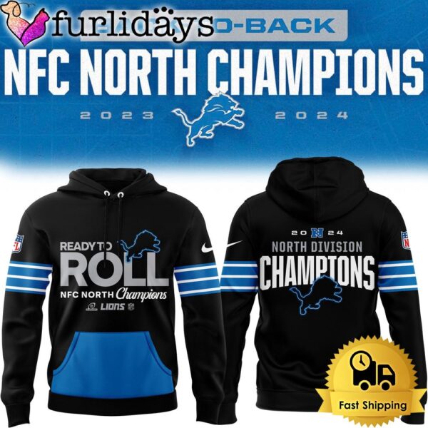 NFL Detroit Lions NFC North Division Champions Limited Edition Hoodie