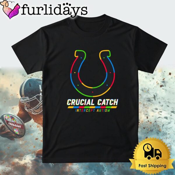 NFL Indianapolis Colts Autism Awareness T Shirt Crucial Catch