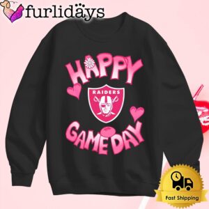 NFL Las Vegas Raiders Happy GameDay Valentine's Day T Shirt