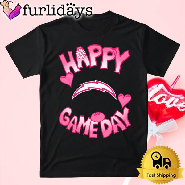 NFL Los Angeles Chargers Happy GameDay Valentine’s Day T Shirt