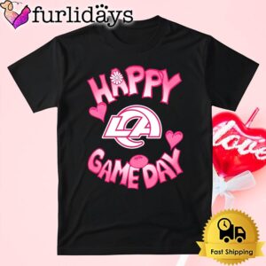 NFL Los Angeles Rams Happy GameDay Valentine's Day T Shirt