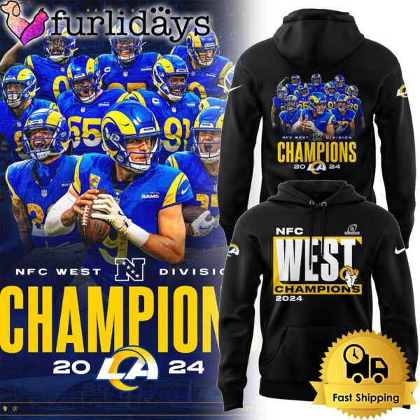 NFL Los Angeles Rams NFC West Champions Hoodie