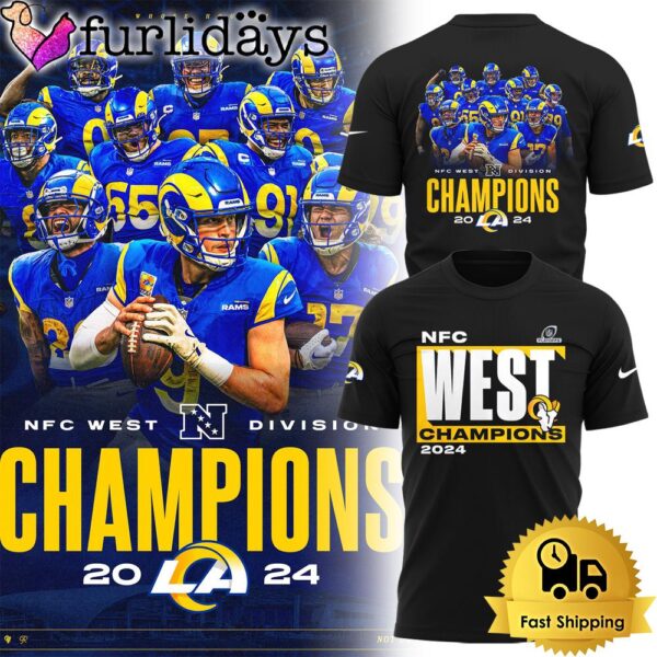 NFL Los Angeles Rams NFC West Champions T Shirt