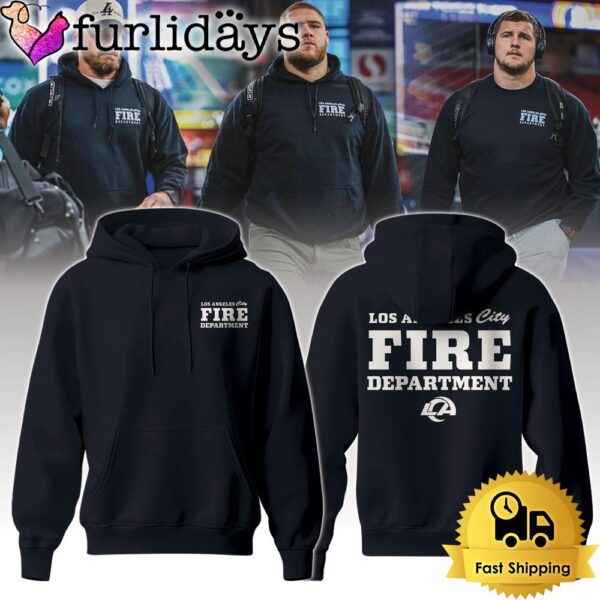 NFL Los Angeles Rams x LA City Fire Department Limited Edition Hoodie