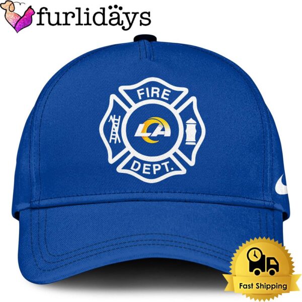 NFL Los Angeles Rams x LA City Fire Department Limited Edition Navy Baseball Cap