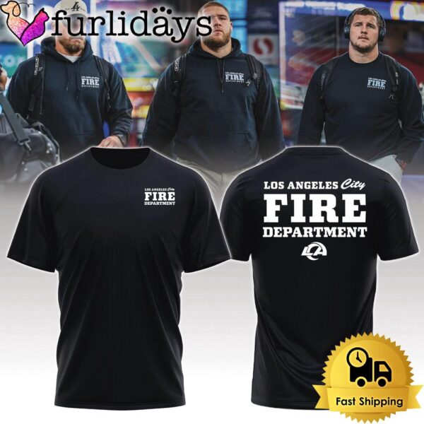 NFL Los Angeles Rams x Los Angeles Fire Department Limited Edition T-Shirt