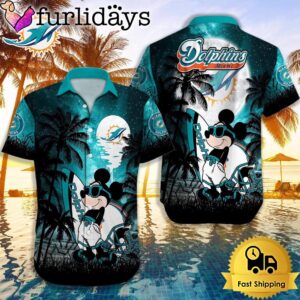 NFL Miami Dolphins Mickey Mouse Summer…