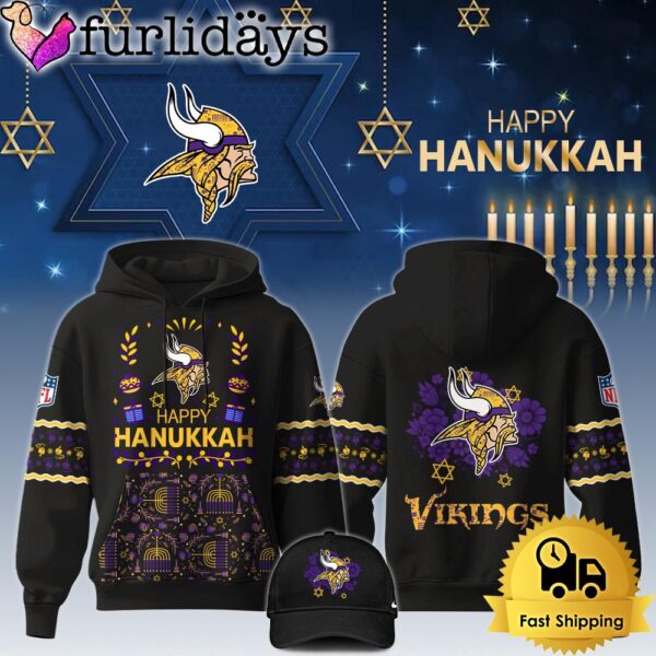 NFL Minnesota Vikings Hanukkah Limited Edition Hoodie