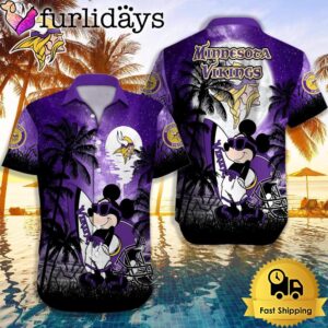 NFL Minnesota Vikings Mickey Mouse Summer…