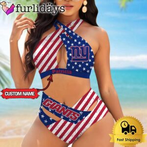 NFL New York Giants Women Bikini…